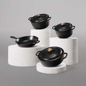 Gusseisen Große Familie – Set 4 Teile